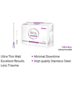 Silk Cannula 25G x 40mm (24 per box)