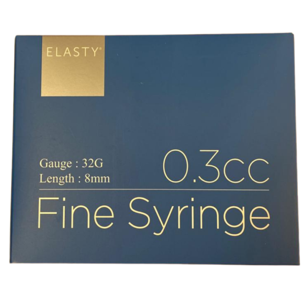 BC87B059-1E2C-4454-8A46-64A538C4A3E4-600x600 - Filler Direct Wholesale ELASTY 32G Ultra-Thin Insulin Syringes (8mm, 0.3cc)